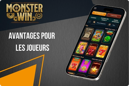 Avantages de Monsterwin Casino pour les joueurs