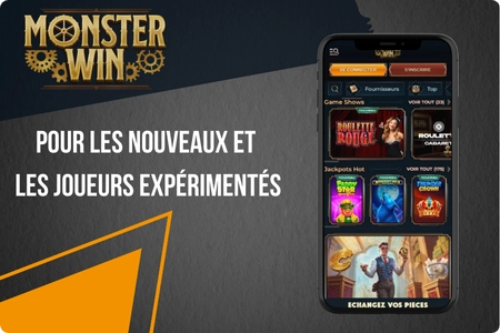 Monsterwin Casino pour les nouveaux et les joueurs expérimentés